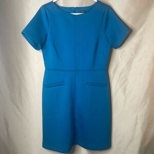 Ann Taylor Factory Blue Dress Size 8